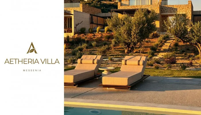 Aetheria Villa Messenia with Pool and Seaview